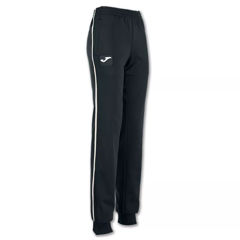 CAMPUS 2 Women's Poly-Fleece T/Pants w/Zip pockets and elaticised legs - BLACK