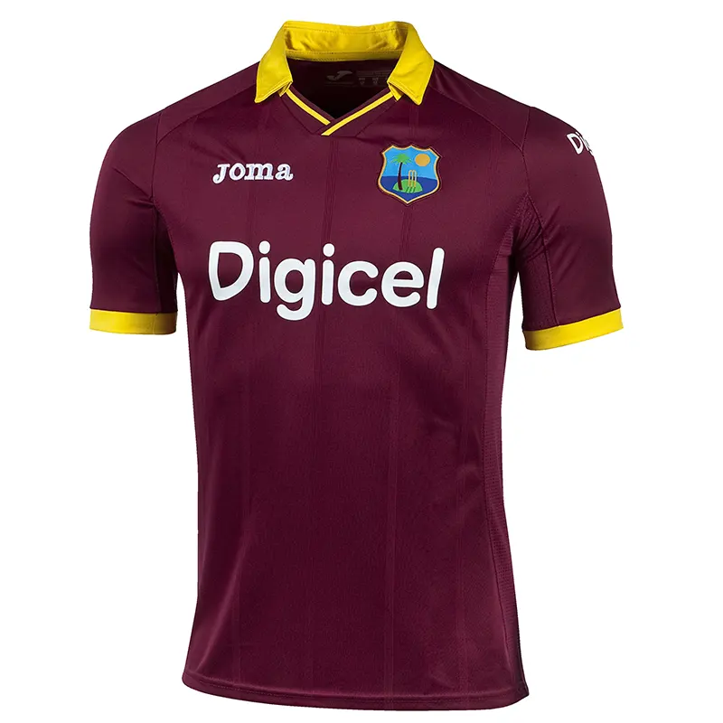 WEST INDES 2016 T20/ODI Shirt - Maroon