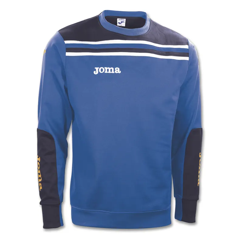BRASIL Polyfleece Sweatshirt - Royal-Navy