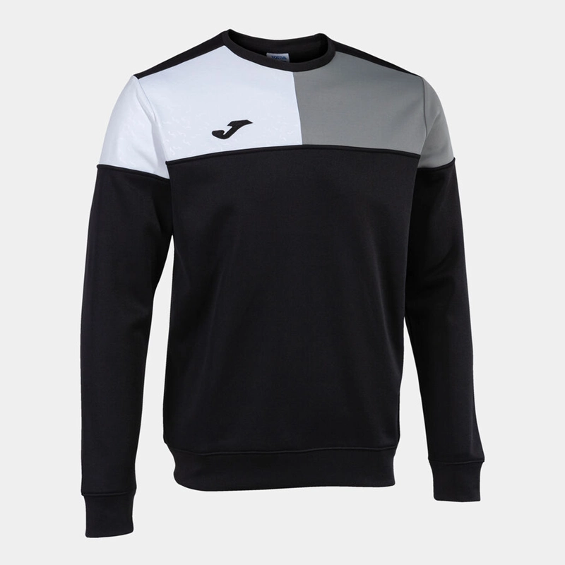 CREW 5 Polyfleece Sweatshirt - Black-Grey