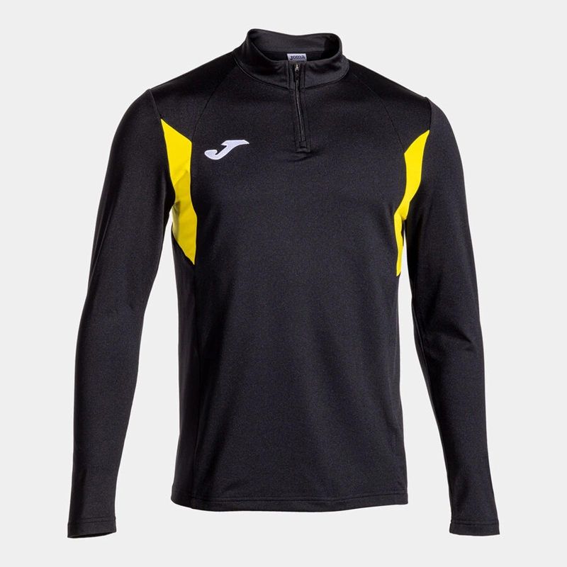 WINNER 3 Polyfleece Sweatshirt - Black-Yellow