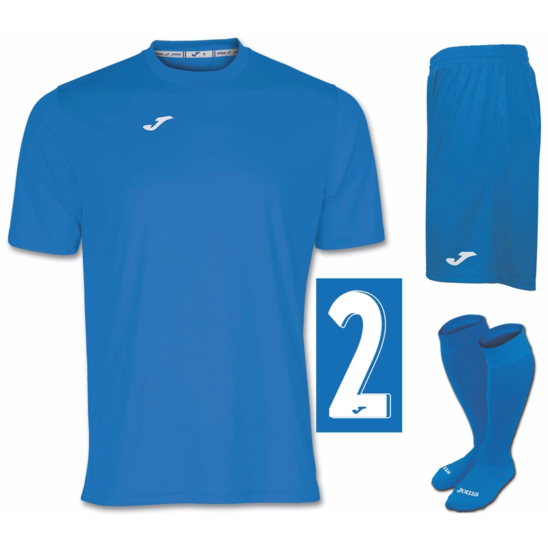 Young Kids Numbered Full Player Kit #26 - Royal
