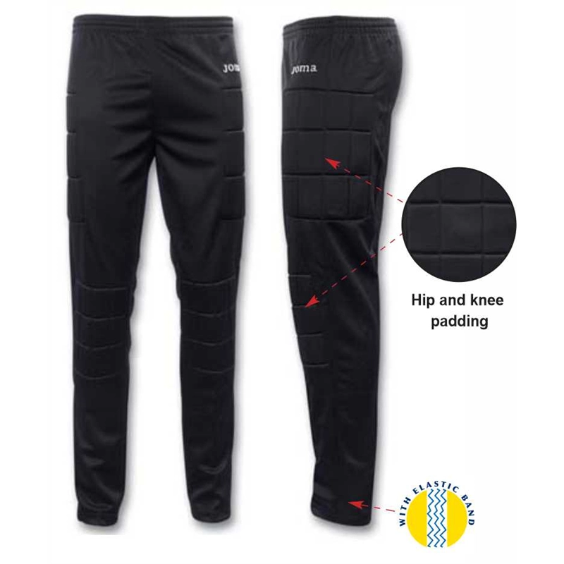 PROTEC Goalkeeper Long Pant -  Black
